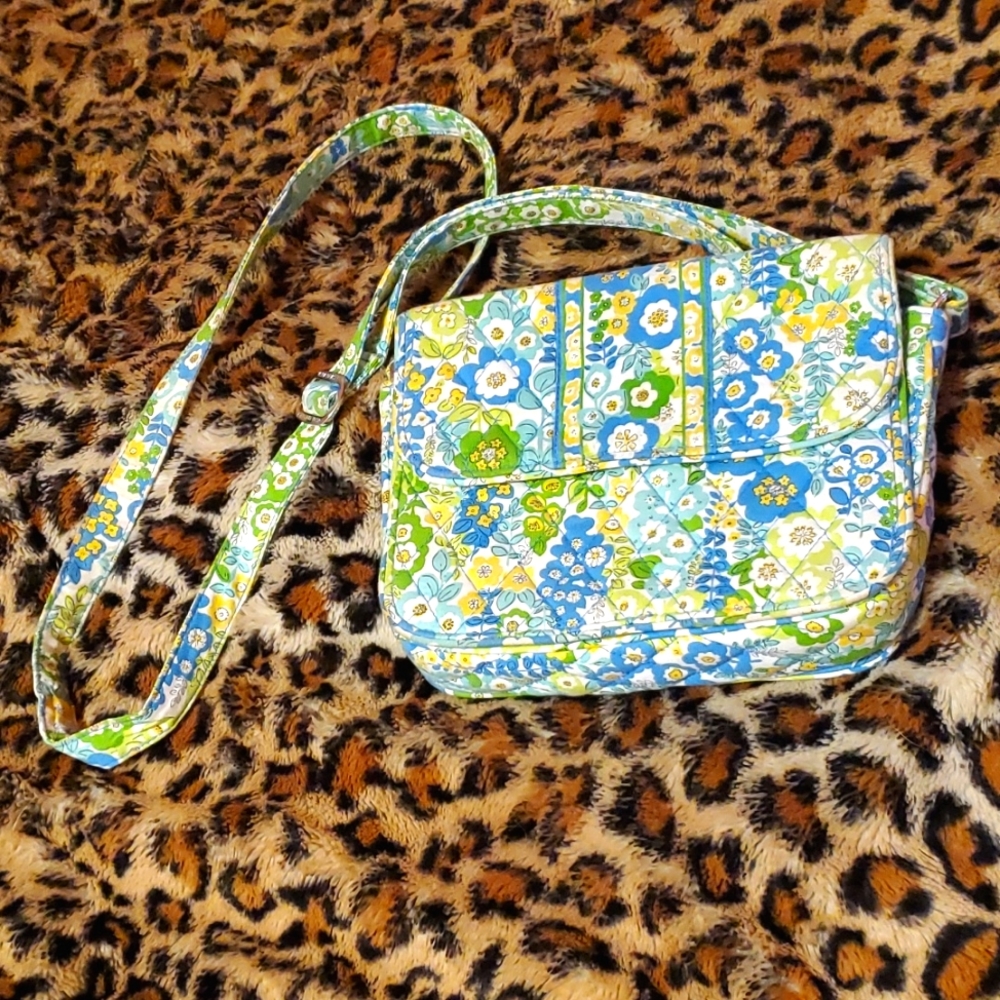 Vera Bradley English Meadow Mafnet Closure Crossbody - NWOT